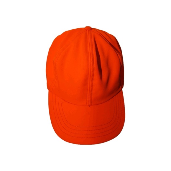 Hat Cap Ear Flaps Thinsulate Hunters Orange Hunting USA Water Repellant #1407 - Picture 10 of 10